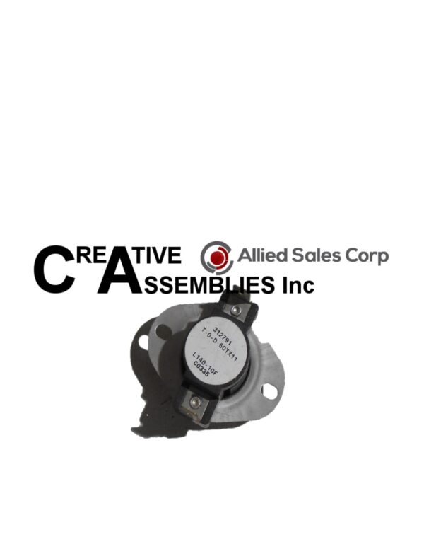 L140-10F 60TX11 Quantity of (4) 140°F Auto-Cycle Thermostat