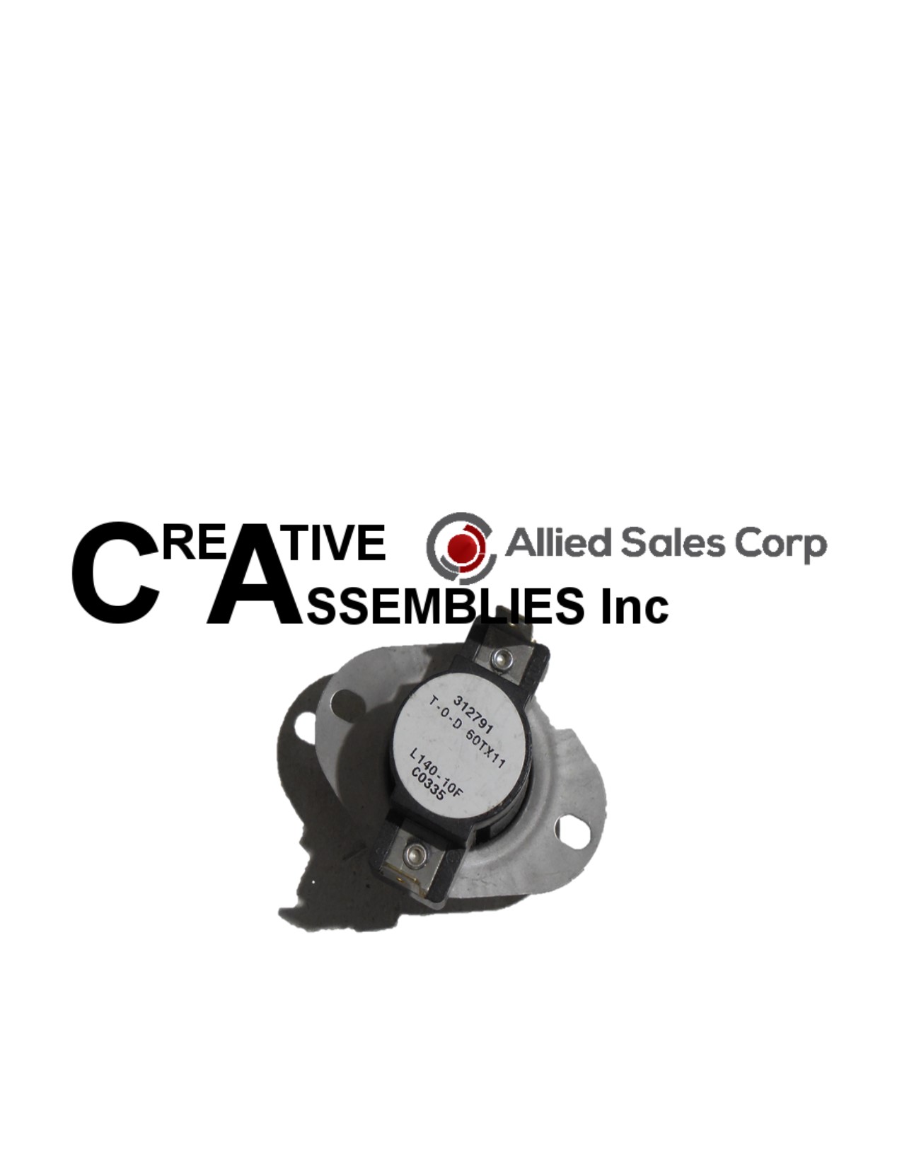 L140-10F 60TX11 Quantity of (4) 140°F Auto-Cycle Thermostat