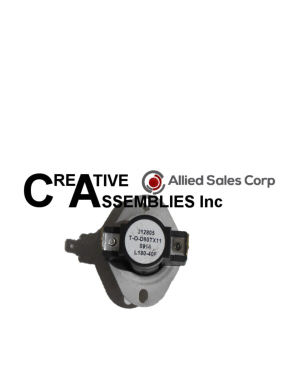 L180-40F 60TX11 Quantity of (4) 180°F Auto-Cycle Thermostat