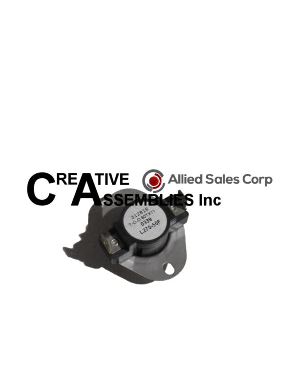 L275-5CD 60TX11 Quantity of (4) 275°F Auto-Cycle Thermostat