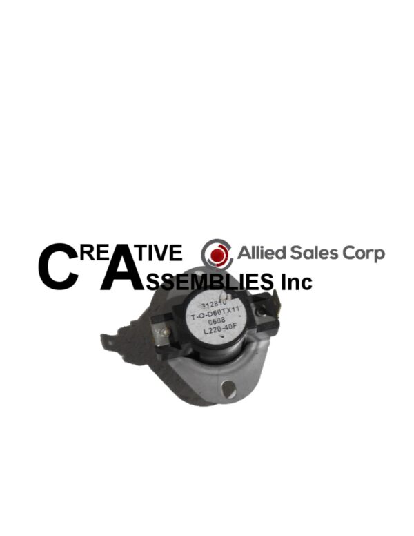 L220-4CD 60TX11 Quantity of (4) 220°F Auto-Cycle Thermostat