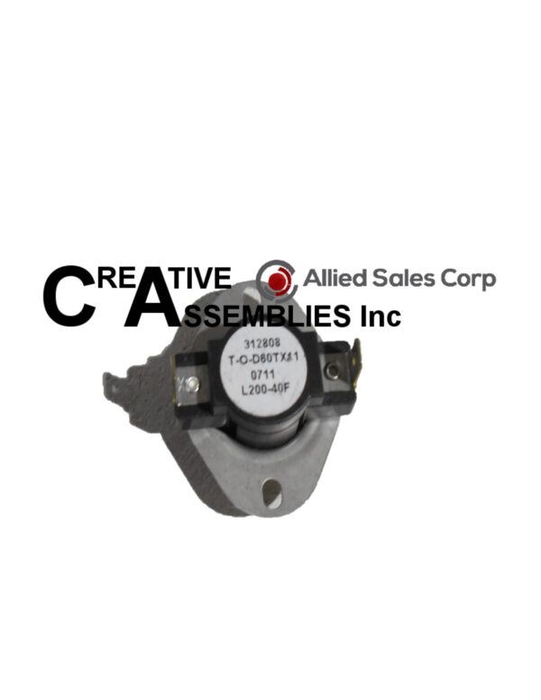 L200-40F 60TX11 Quantity of (4) 200°F Auto-Cycle Thermostat