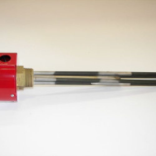 AQ-1041 Alloy Sheath Immersion Element 1kw 240v 1-1/4″ w/ Brass Plug-Silver Brazed