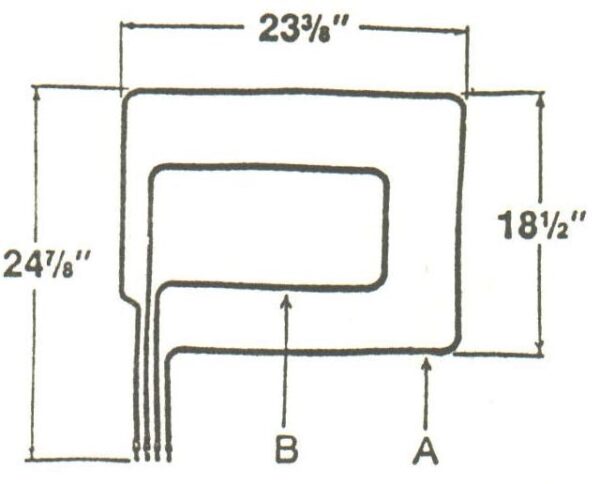 Lang 1800w 208v Replacement Element