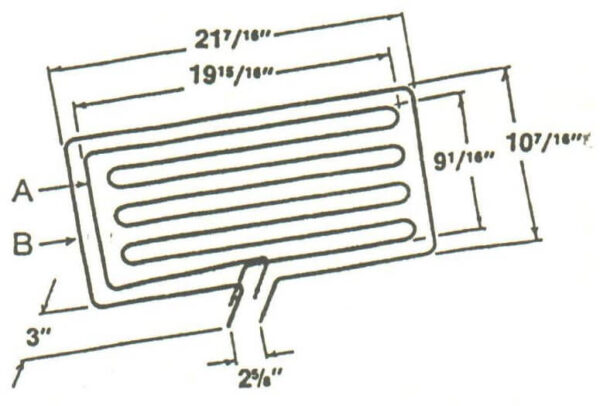Lang 1491w 208v Replacement Element