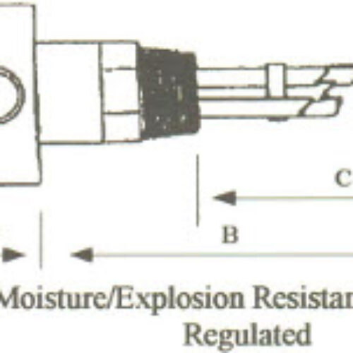 ECQ2-2011WXP Copper Sheath Immersion Element 2kw 120v 1-1/4″ NPT Copper Sheath w/Brass Screw Plug – Silverbrazed