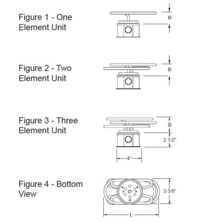 URN Heater 24031 4kw 240v 1ph No Cutout - Image 2