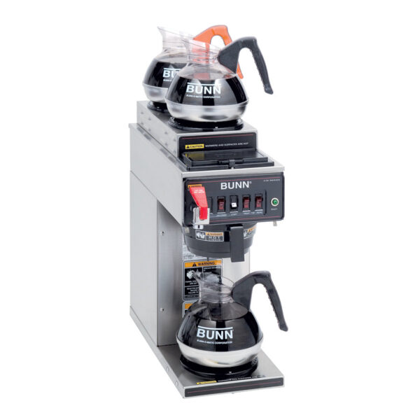 Bunn 12950.0213 Coffee Brewer Space Saver 3.8 gal, 3 Warmers
