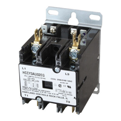 Contactor 2 Pole 208/240V 30A/40A Hartland Controls