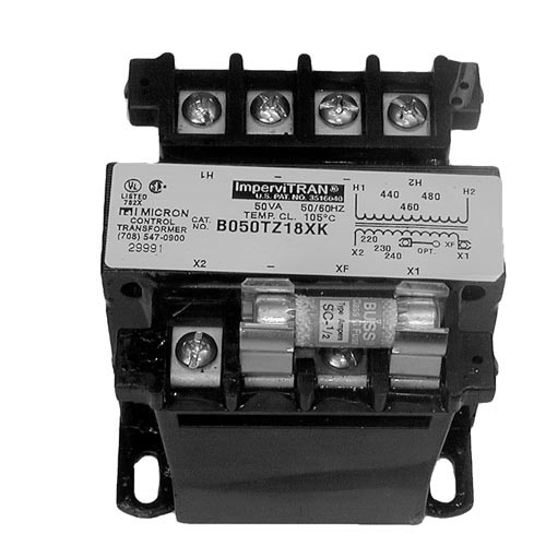 Hatco R02-17-002-00 Transformer 460V Primary 230V Secondary, 50VA