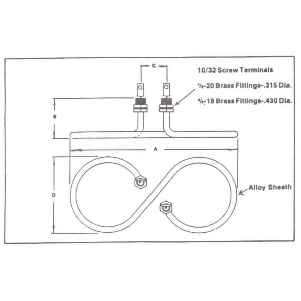 Duke RC 711-10 Element 750w 120v Figure 8