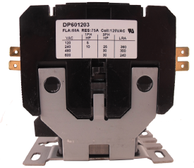SUPCO Contactor 60A 3 Pole 120V 50/60