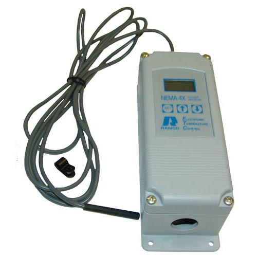 Ranco ETC-141000-000 Single Stage ETC Temperature Control w/ Sensor (120/240V Input, Plastic Enclosure)