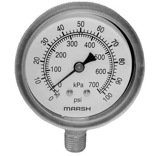 Jackson 6685-100-01-00 Pressure Gauge 0-100 PSI