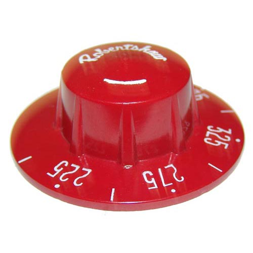 Thermostat Knob 2-1/4″ Dia 375-225 RED (6pk)