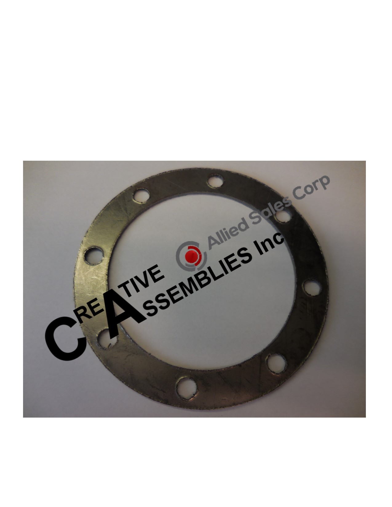 5 3/4" Square Flange Gasket - Foil Inserted Flexible Graphite 1/16"- (QTY 1)