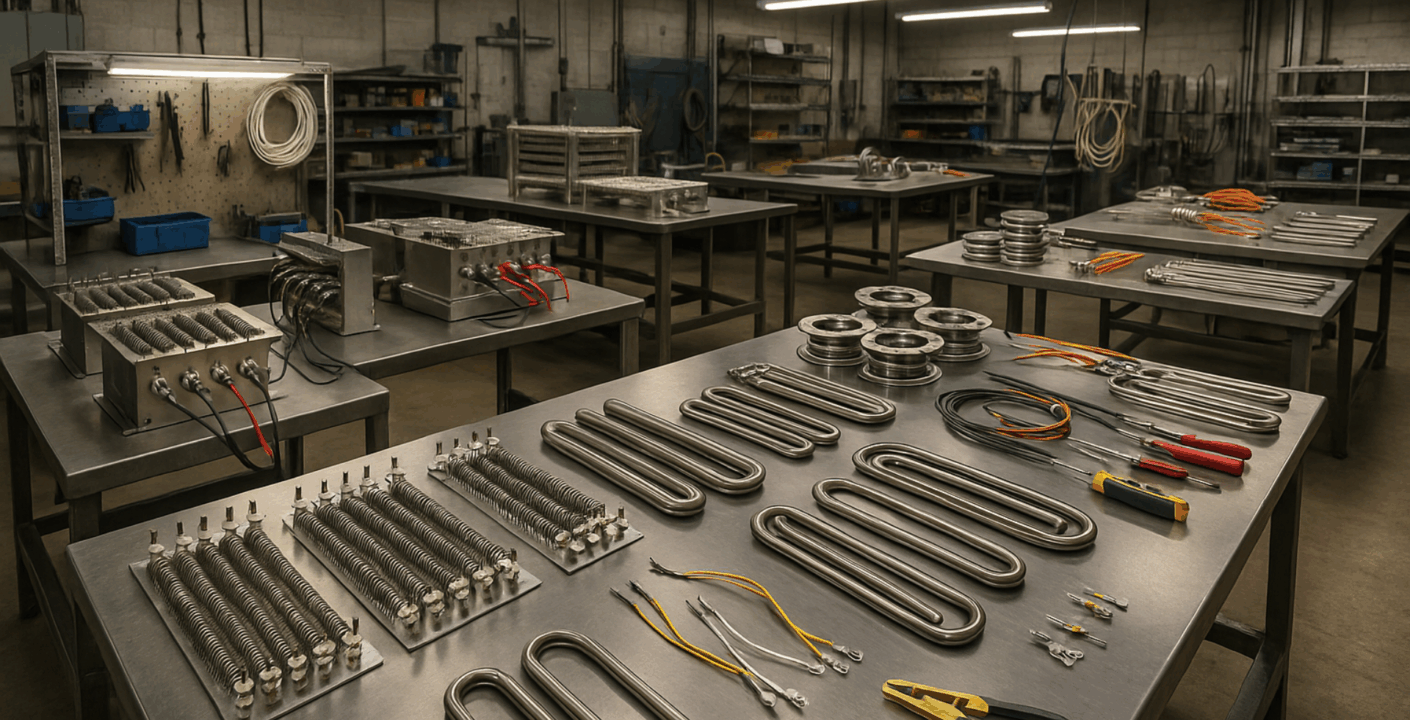 Industrial heater manufacturing facility