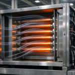 Industrial electric heater integrated into OEM air system